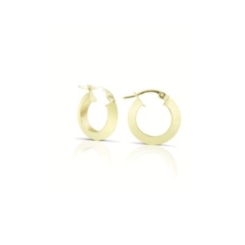 orecchini cerchietti in oro giallo 9kt mod.1053 [b546a6e7]