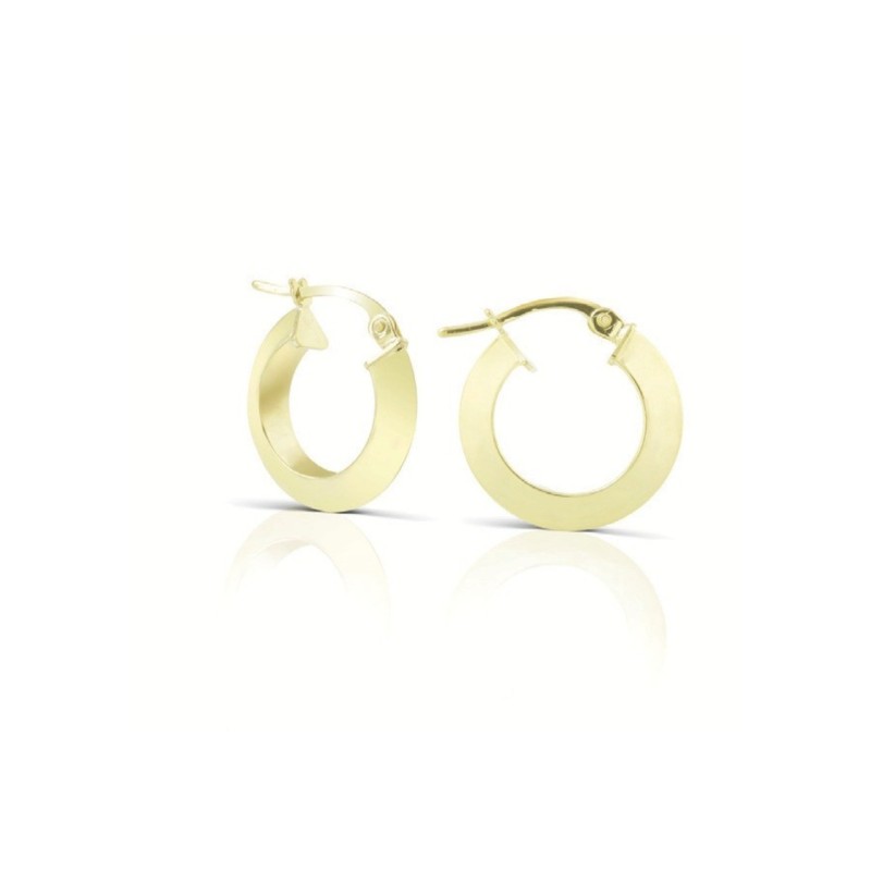 orecchini cerchietti in oro giallo 9kt mod.1053 [b546a6e7]