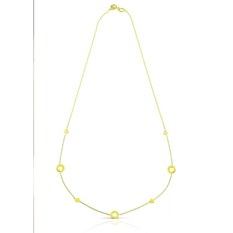 collana in oro giallo 9kt mod. 1225 [66f83e8a]
