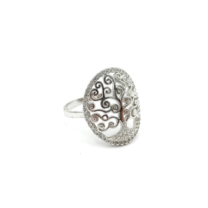anello argento albero della vita mod.53523 [b10d2185]