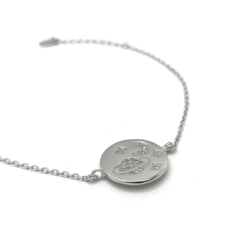bracciale argento luna pianeta mod.53773 [1914a3b7]