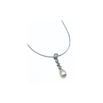 Pendente perla e zirconi mod. P1695 [c569e91e]