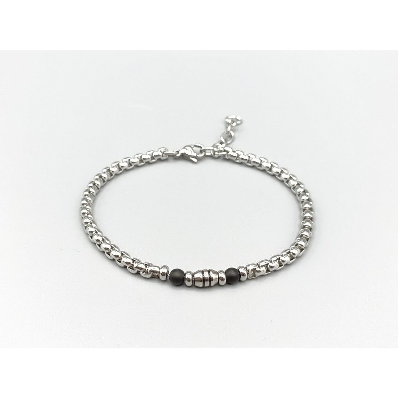 br. acc opaco pietre nere art.itabr5224 [3fb4ffcf]