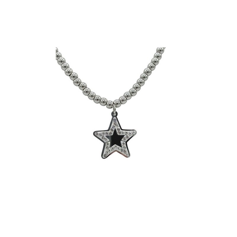Collana stella in acciaio Mod. 56084 [6126abdb]