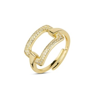 anello in argento e zirconi mod. ban080d [5da033ca]