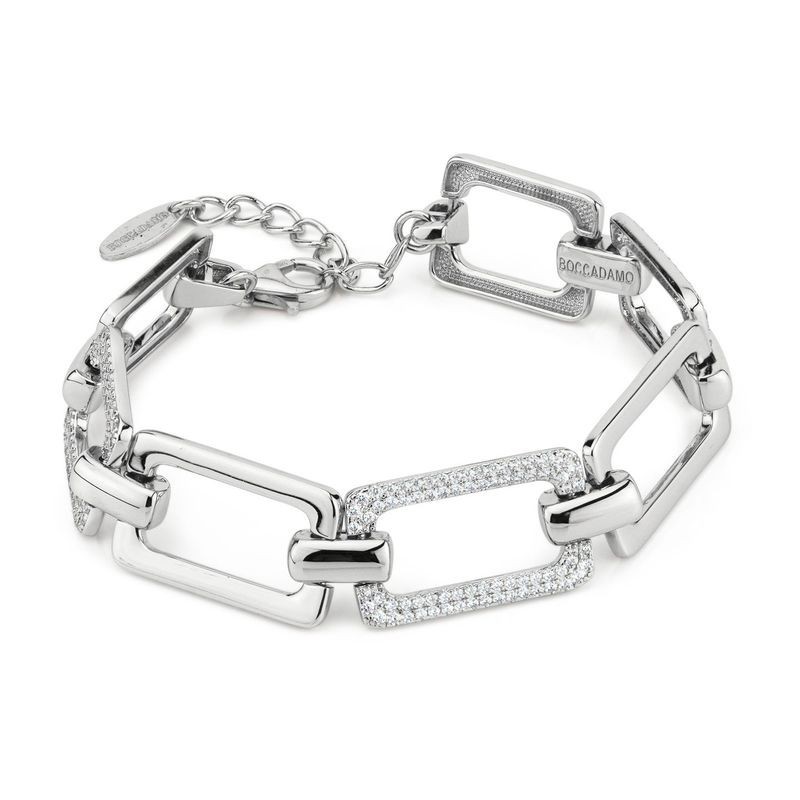 bracciale in argento e zirconi mod. bbr145 [448f68fd]
