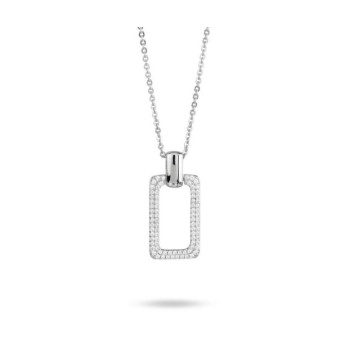 collana in argento e zirconi mod. bgr155 [1ba701d1]