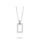 collana in argento e zirconi mod. bgr155 [1ba701d1]