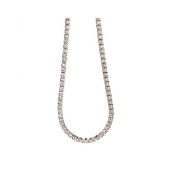 collana in argento con zirconi mod. gr831 [16fcbb6b]