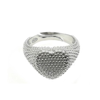 anello cuore argento mod.57186 [43337c87]