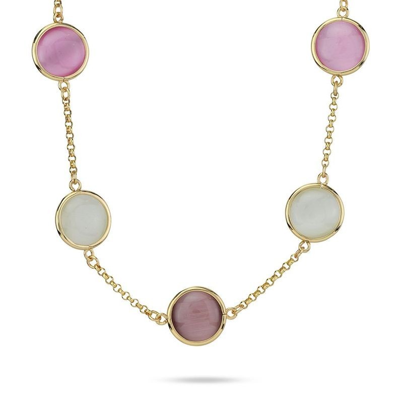 collana in bronzo con cristalli mod. xgr740dm [c69262ea]