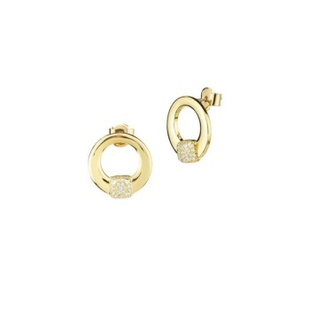 orecchini in bronzo con zirconi mod. xor767d [46249f15]