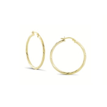 ORECCHINI CERCHIETTI IN ORO 9KT MOD. 1052 [96043124]