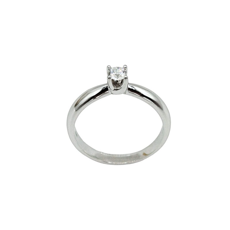 anello solitario in oro 18kt e brillante mod. auansol025 [9af0aeba]