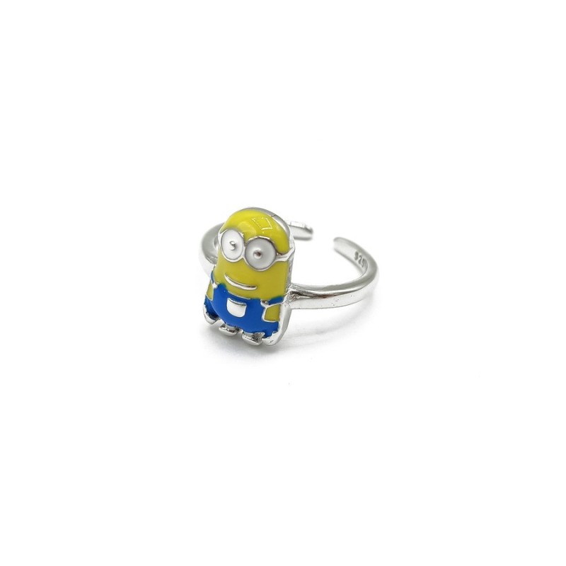 anello argento minions mod.58146-an [788f55bf]