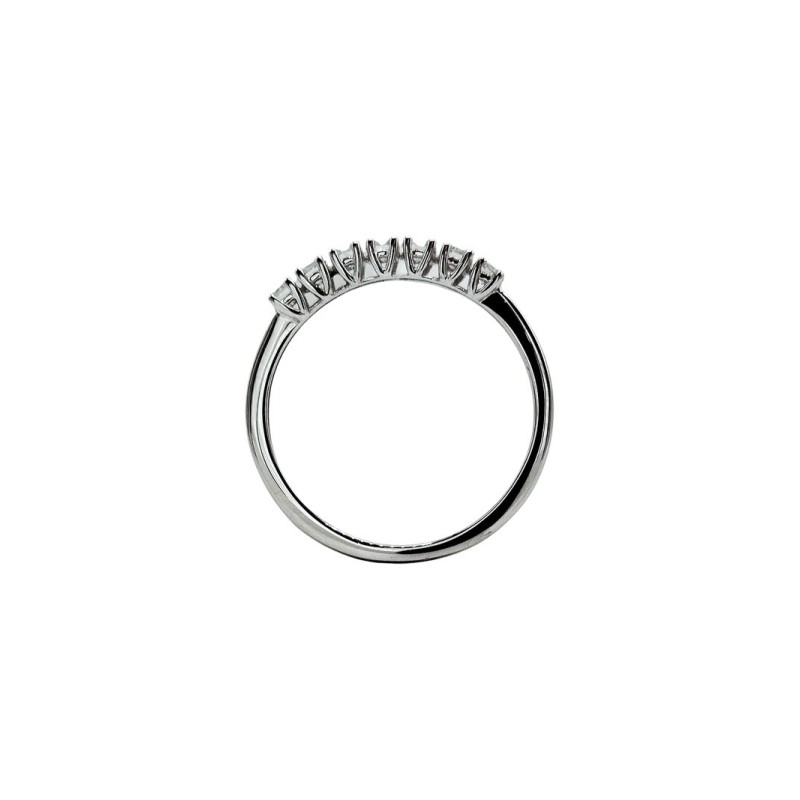 anello veretta in oro 18kt con brillanti mod. auanver035 [c70005e0]