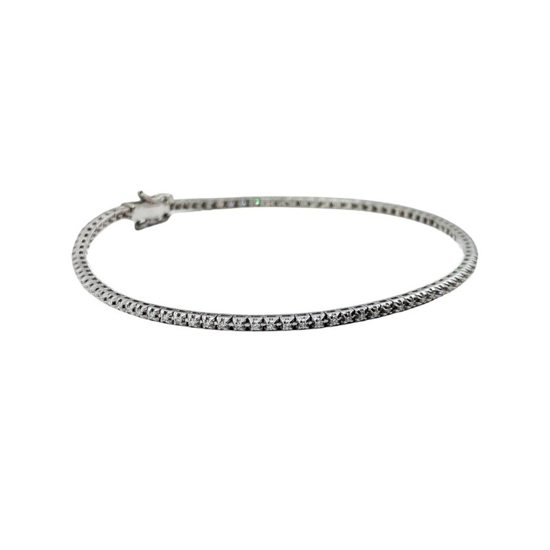 bracciale tennis in oro 18kt e brillanti mod. aubrten047 [e5147bb7]