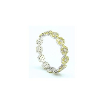 Anello in Argento con fiori, MOD. 59539 [b365536b]