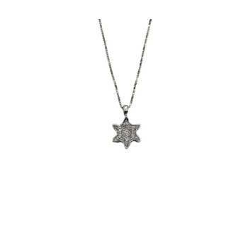collana stella in oro 18kt con brillanti mod. aupdstella005 [91c6b1e2]
