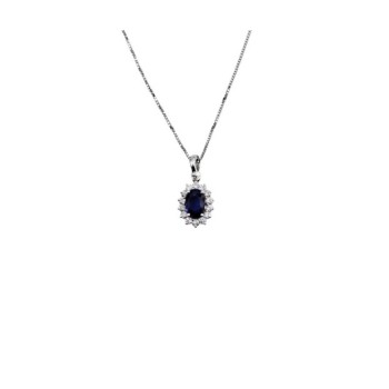 collana in oro 18kt con zaffiro e brillanti mod. aupdzf016060 [2abfee81]