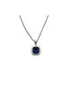collana in argento con zirc. quadrato mod. P3985 [fc8f39ed]