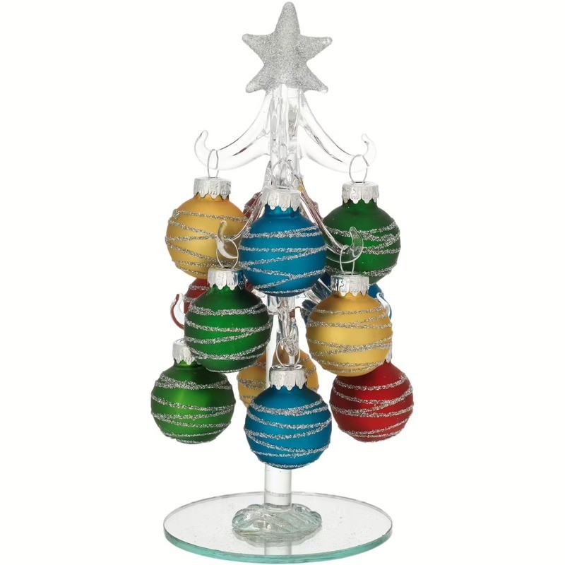 albero bianco con sfere mod. 8657-02 [a5d71316]