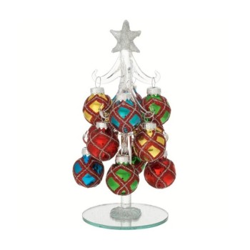 albero bianco con sfere mod. 8657-03 [28b01e5f]