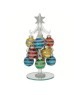 albero bianco con sfere mod. 8657-04 [3c9bfda4]