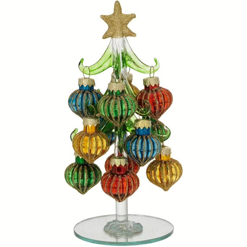 albero bianco con sfere mod. 8657-05 [b1fcf0ed]