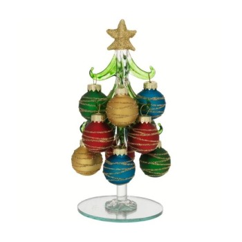 albero bianco con sfere mod. 8657-06 [2654e736]