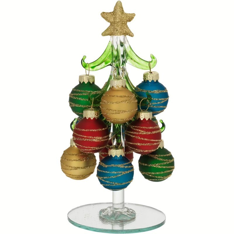 albero bianco con sfere mod. 8657-06 [2654e736]