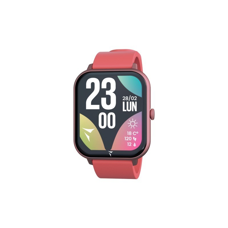 TECHMADE SMARTWATCH DARK PINK + BAG MOD. TM-GLOW-DPK [601ab207]