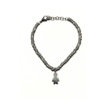 BR.  ACCIAIO C/CHARMS MOD. BRD00241 [bd1d62d2]