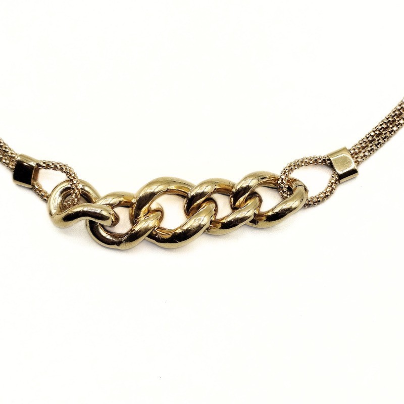 collana in argento 925 con intreccio centrale mod. sscl019 [0d356916]