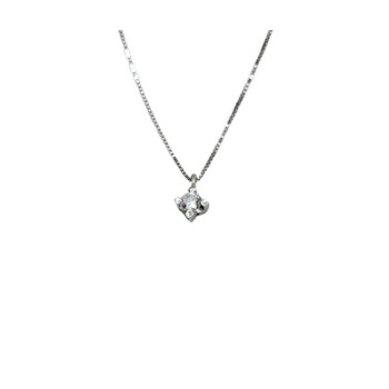 collana punto luce in oro 18kt e brillante mod. aupl4gr010 [16848769]