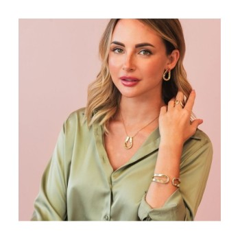 bracciale in bronzo e zirconi mod. kbr034d [2aef68f1]