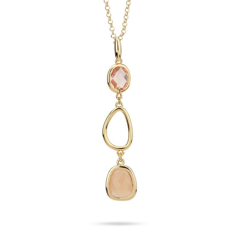 collana in bronzo con cristalli colorati mod. xgr743do [efe581a9]