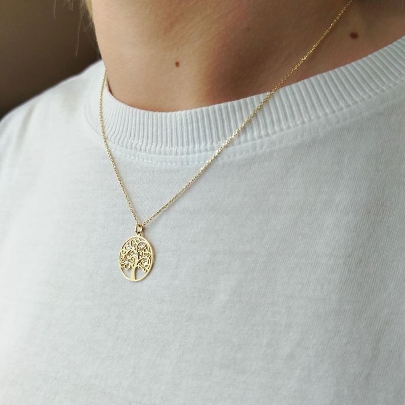 Pendente albero della vita mod. ITAARGPD78 [5ac93d84]