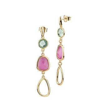 orecchini in bronzo con cristalli colorati mod. xor765d [b63ecf23]