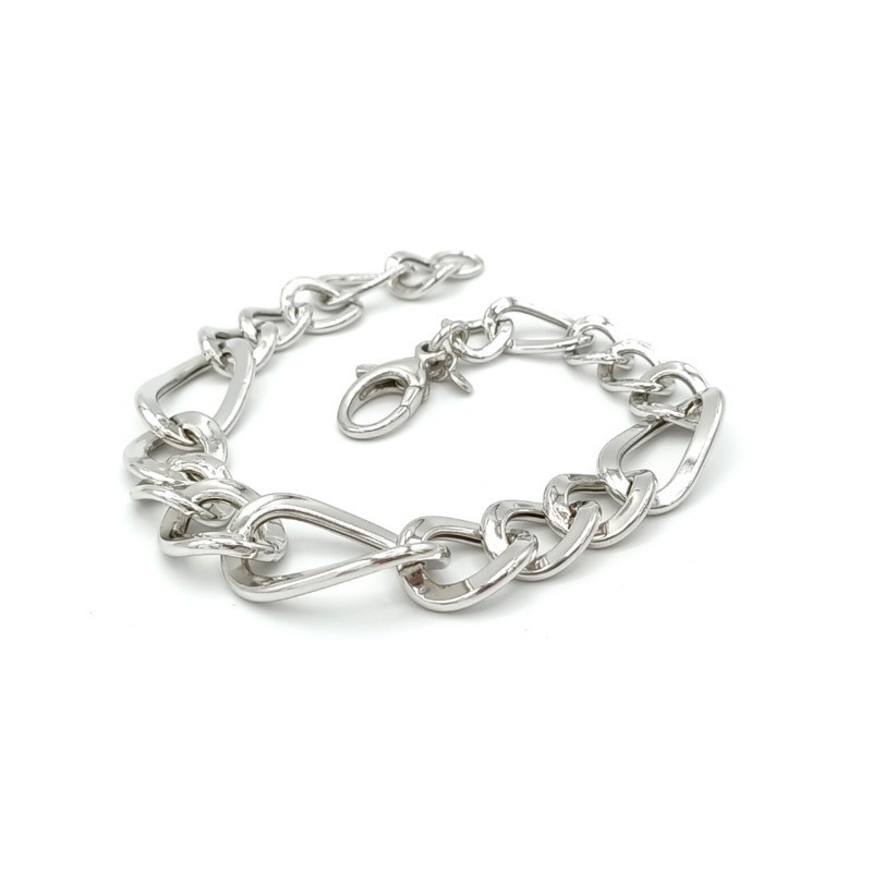 bracciale catena in argento mod. tghbr015 [61be9824]