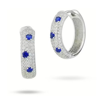 Orecchini argento e zirconi mod. OR880B [3f006483]