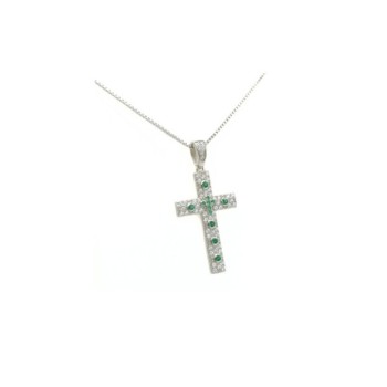 Pendente Croce in Argento Mod.TS43376 [7d6c0c44]