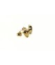 OR.CUORE BOMBATO IN ARGENTO MOD. SSOR39 [19c1529e]