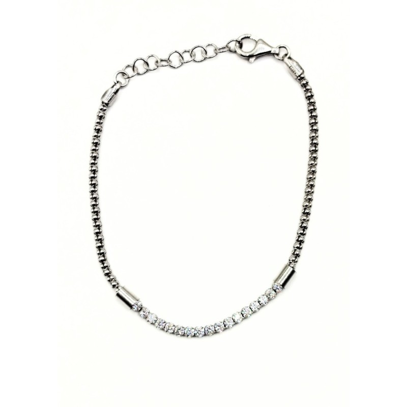 BR.MEZZO TENNIS MAGLIA POPCORN  IN ARG. mod. NC80139864 [dc4a0592]