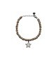 bracciale in acciaio bicolor con stella mod. itabr0662 [07f9f9b2]