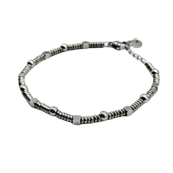 bracciale in acciaio alternato mod. itabr0718 [627b856f]