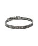 bracciale tennis a maglia larga con zirconi mod. itabr0816 [db4ede07]