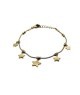 bracciale in acciaio dorato con stelle mod. itabr0899 [09099464]