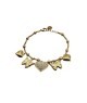 bracciale in acciaio dorato con charms mod. itabr1040 [2fbb63e7]