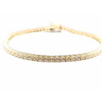 bracciale Tennis in argento Mod. tghbrten2mm16 [09a66481]